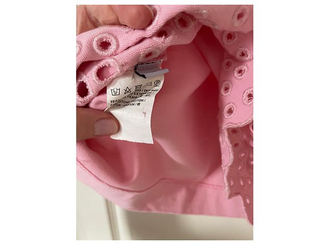 Camisa Pinko de algodón rosa - vista 6