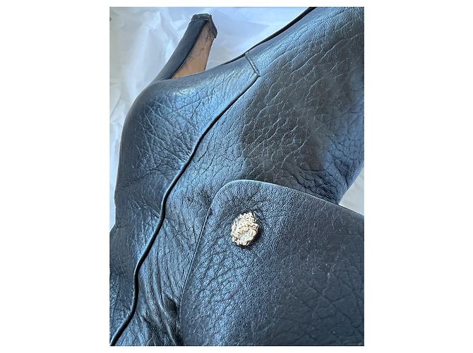Cambon Chanel Stivali alti Nero - vista 5