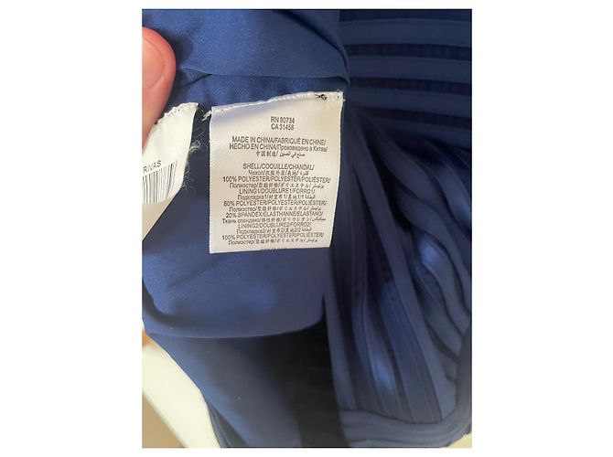 Kleid von Bcbg Max Azria in Navy Blau aus Polyester Marineblau - Ansicht 7