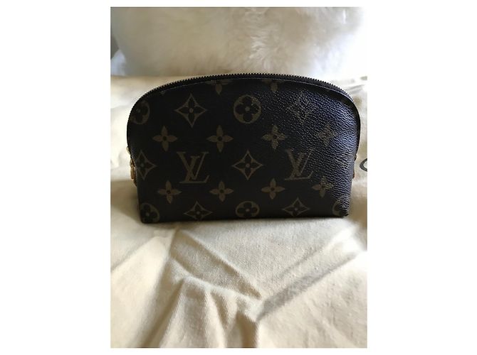 Louis Vuitton Small Case Light Brown Cloth - view 2