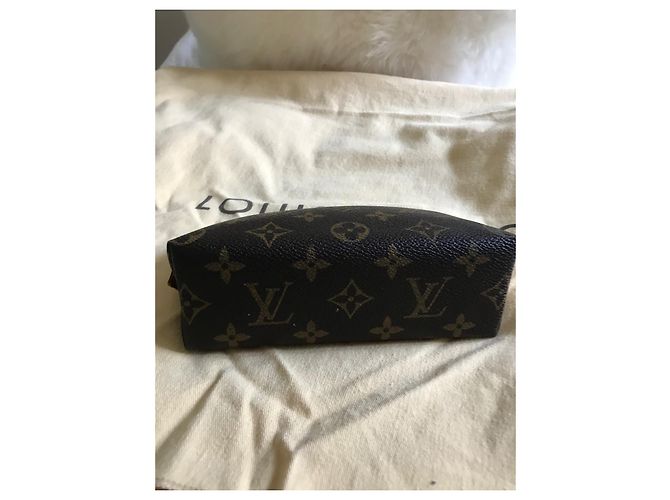 Louis Vuitton Small Case Light Brown Cloth - view 6