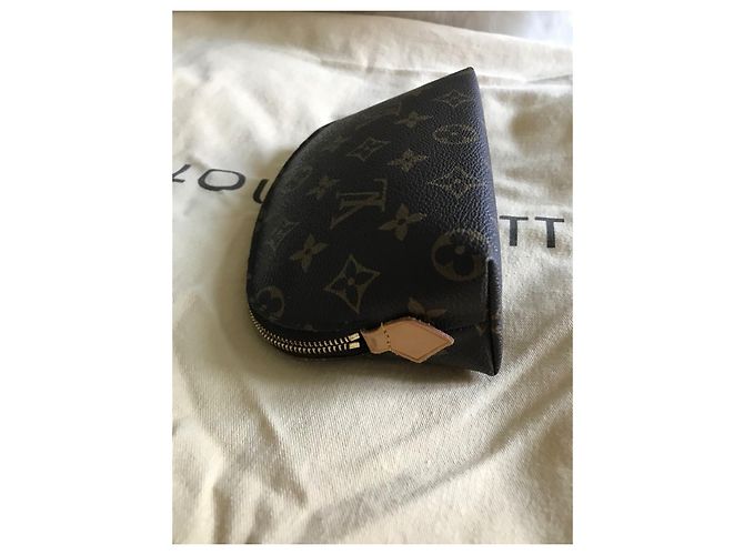 Louis Vuitton Small Case Light Brown Cloth - view 7