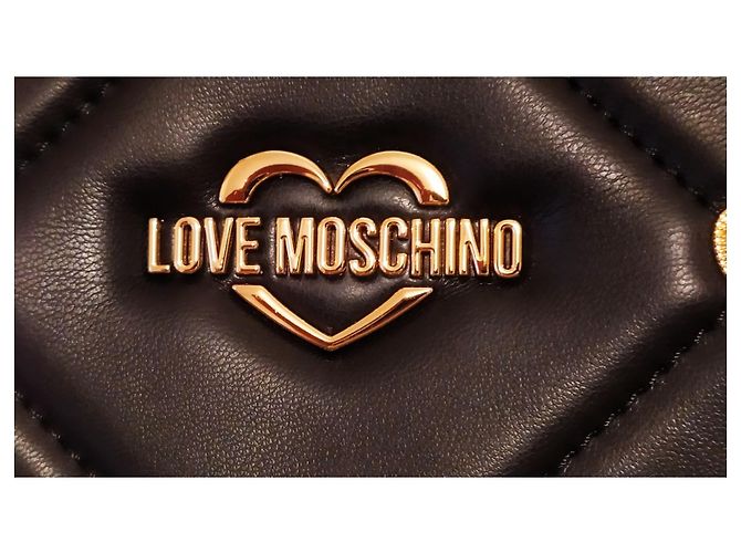 Love Moschino Bolsa transversal com design acolchoado - vista 7