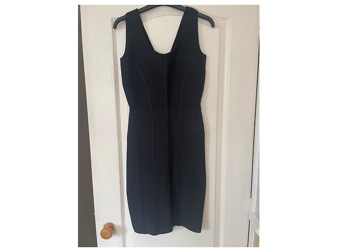 Bandage Kleid Bcbg Max Azria schwarz Viscose XS - Ansicht 2
