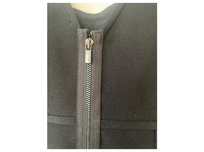 Bandage Kleid Bcbg Max Azria schwarz Viscose XS - Ansicht 6
