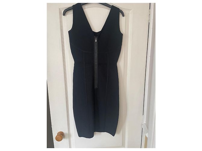 Bandage Kleid Bcbg Max Azria schwarz Viscose XS - Ansicht 7