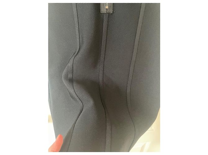 Bandage Kleid Bcbg Max Azria schwarz Viscose XS - Ansicht 9