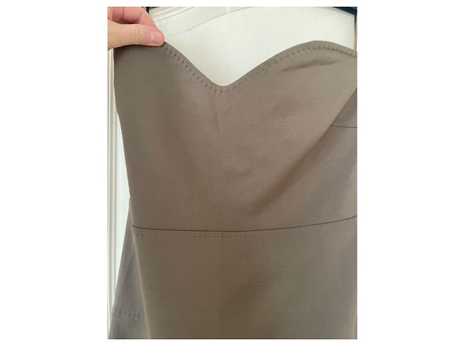 Hôtel Particulier Kleid Khaki - Ansicht 4