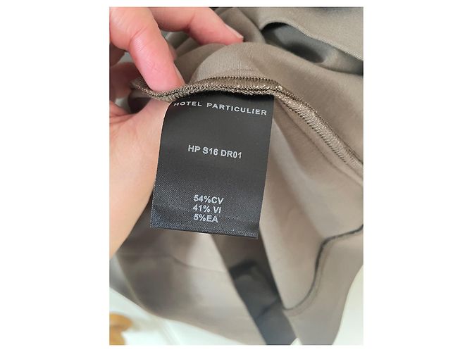 Hôtel Particulier Kleid Khaki - Ansicht 6