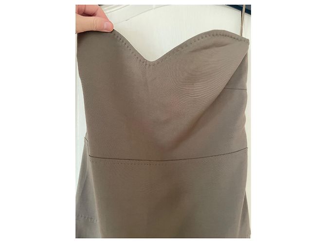 Hôtel Particulier Kleid Khaki - Ansicht 8