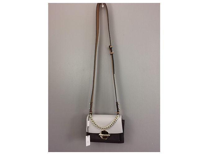 Borsa a tracolla Marc Jacobs in pelle grigia e oro Grigio Grigio antracite Gold hardware - vista 11