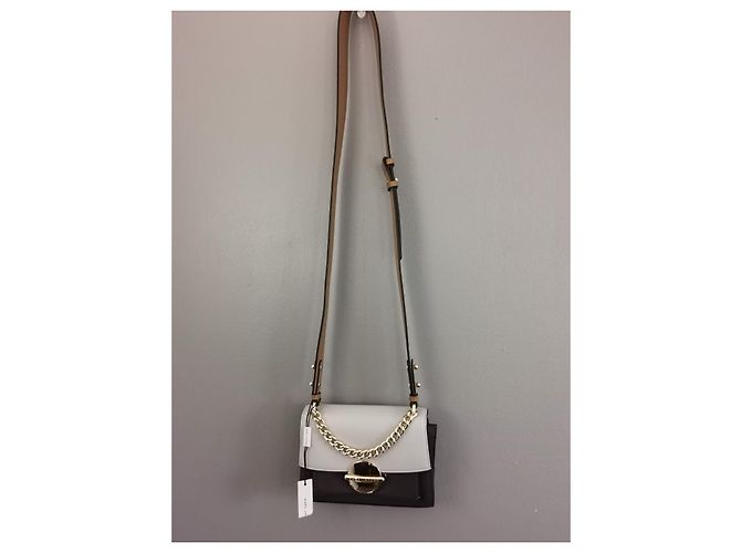Borsa a tracolla Marc Jacobs in pelle grigia e oro Grigio Grigio antracite Gold hardware - vista 12
