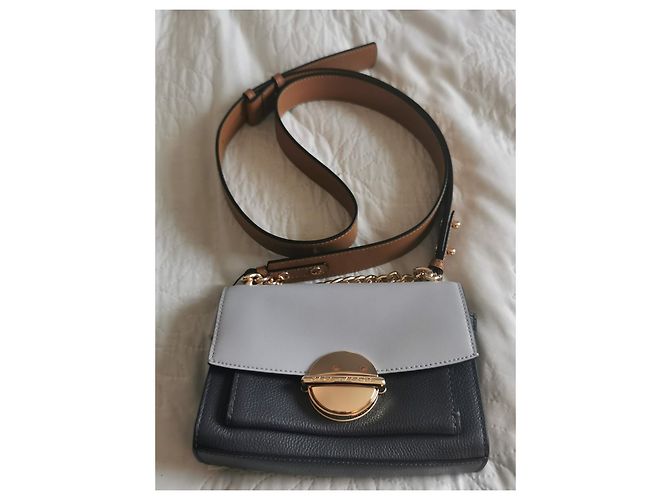 Borsa a tracolla Marc Jacobs in pelle grigia e oro Grigio Grigio antracite Gold hardware - vista 2