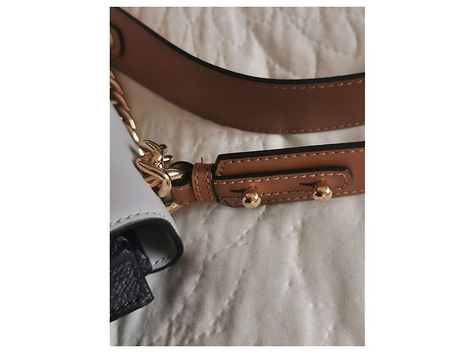 Borsa a tracolla Marc Jacobs in pelle grigia e oro Grigio Grigio antracite Gold hardware - vista 6
