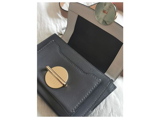 Borsa a tracolla Marc Jacobs in pelle grigia e oro Grigio Grigio antracite Gold hardware - vista 7