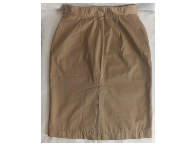 Gonna in cotone beige Dsquared2 - vista 2