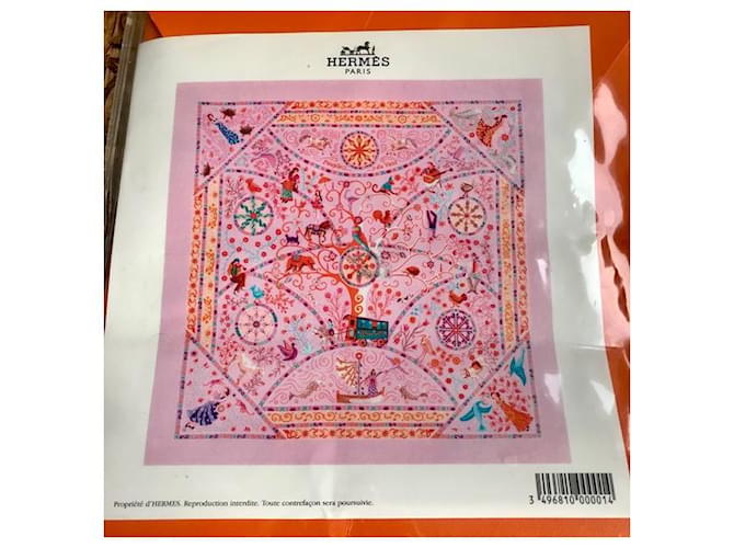 Hermès Ermete | Peuple du Vent Hermes | sciarpa di seta (100% ) - 2009 - vista 2