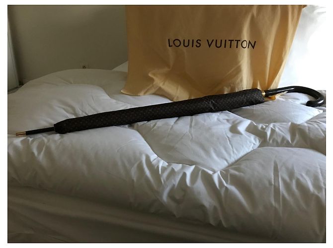Paraguas Louis Vuitton Castaño - vista 6