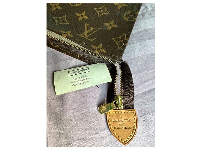 Pochette Louis Vuitton Marrone in Pelle - Ansicht 3