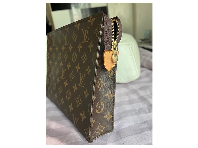 Pochette Louis Vuitton Marrone in Pelle - Ansicht 6