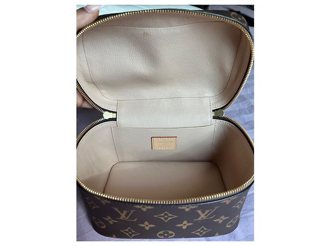 Louis Vuitton Nice mini pencil case Brown - view 4