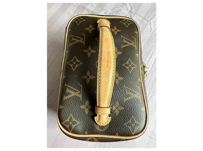 Louis Vuitton Nice mini pencil case Brown - view 6