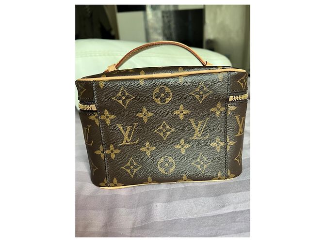 Louis Vuitton Nice mini pencil case Brown - view 7