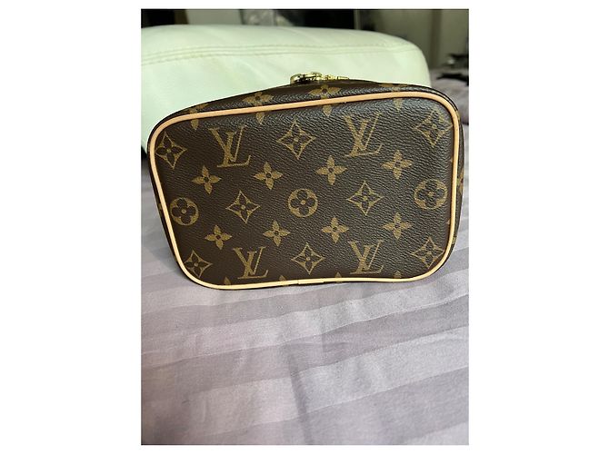 Louis Vuitton Nice mini pencil case Brown - view 8