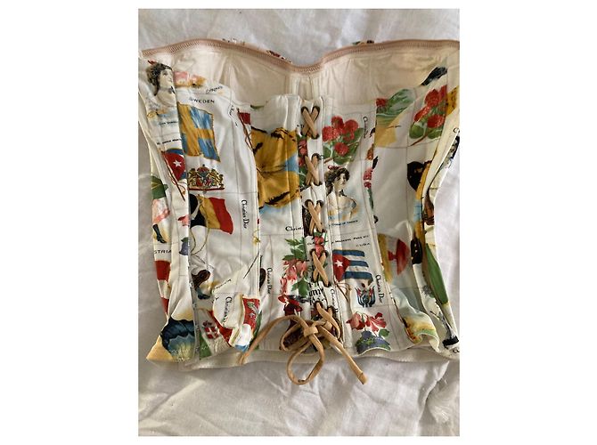 Bustier Dior de material elástico acrílico - vista 2