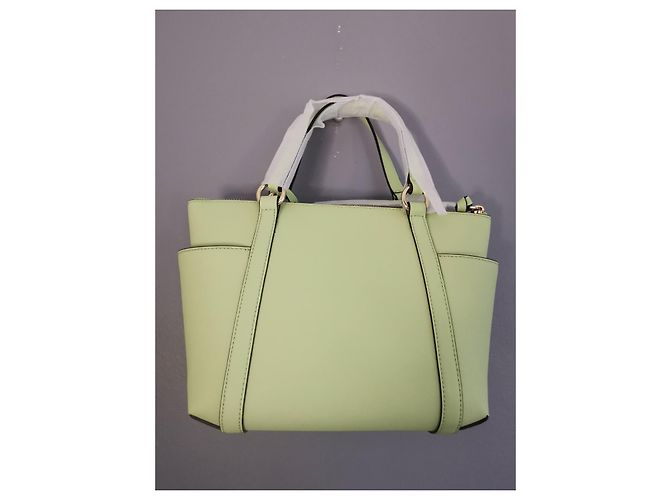 Borsa Michael Kors in pelle verde aloe Verde chiaro - vista 16