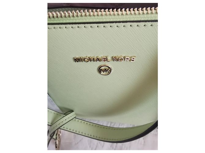Borsa Michael Kors in pelle verde aloe Verde chiaro - vista 7