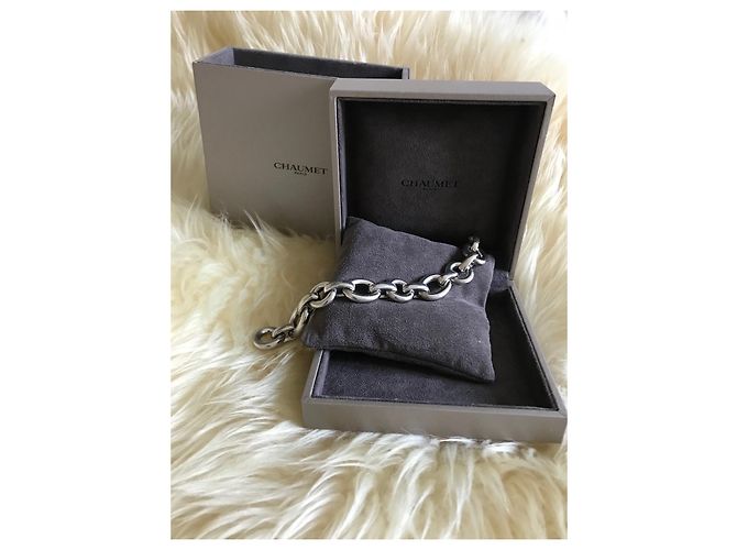 Bracciale Chaumet in Oro Bianco Grigio - vista 3