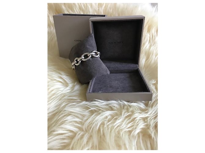 Bracciale Chaumet in Oro Bianco Grigio - vista 5
