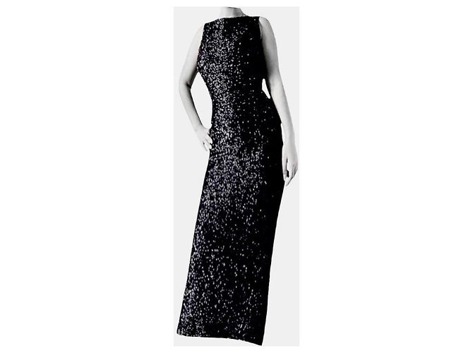 Anni abito da sera Jean Paul Gaultier 90 Nero - vista 2