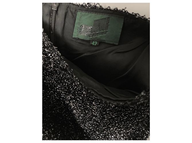 Anni abito da sera Jean Paul Gaultier 90 Nero - vista 3