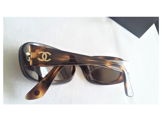 Chanel Ano do Colecionador 2000 Em excelentes condições Marrom Dourado Estampa de leopardo Avelã Castanha Caramelo Chocolate Castanho escuro - vista 6