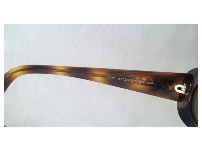 Chanel Ano do Colecionador 2000 Em excelentes condições Marrom Dourado Estampa de leopardo Avelã Castanha Caramelo Chocolate Castanho escuro - vista 9
