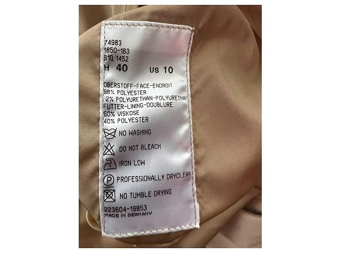 Abrigo de verano Bogner Dorado Gold hardware - vista 2