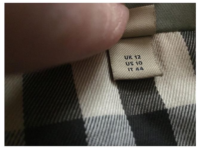 Gabardina Burberry Sandringham de algodón verde tiza Verde oliva - vista 4