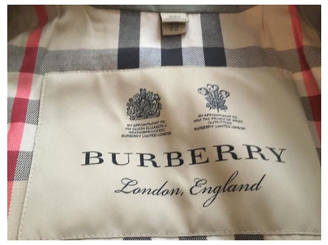 Gabardina Burberry Sandringham de algodón verde tiza Verde oliva - vista 5