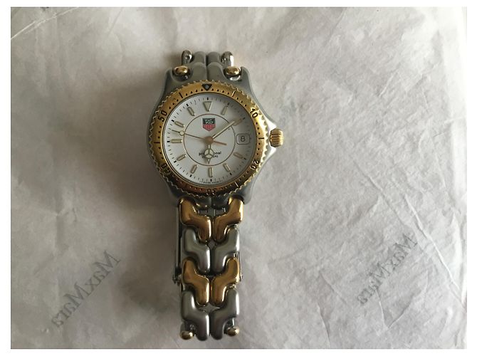 Tag Heuer Uhr Silber Acryl Silber Hardware - Ansicht 3
