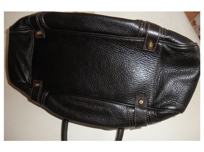 Burberry Handtasche aus Leder Braun - Ansicht 3