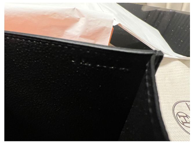 Cartera Hermès Médor negra de piel Negro - vista 10