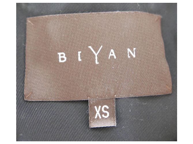 Biyan Katrina verzierte und bestickte Taftjacke Schwarz - Ansicht 8
