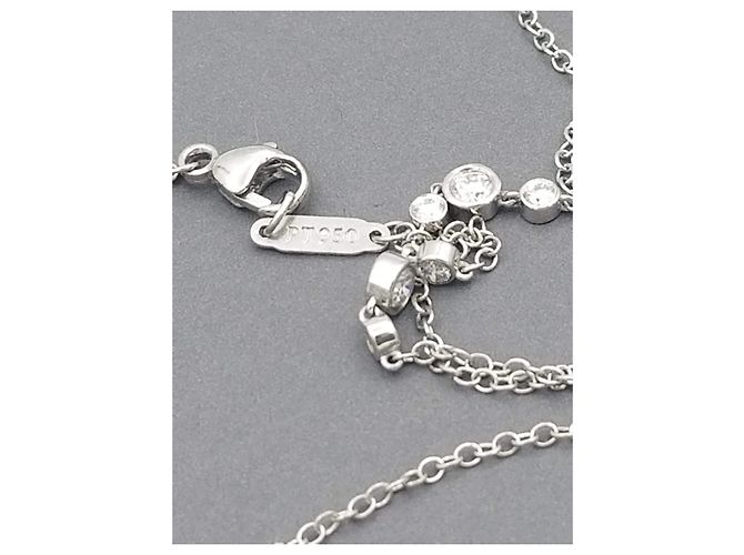 Tiffany & Co Ciondolo a grappolo misto Tiffany Co Victoria Bianco - vista 3