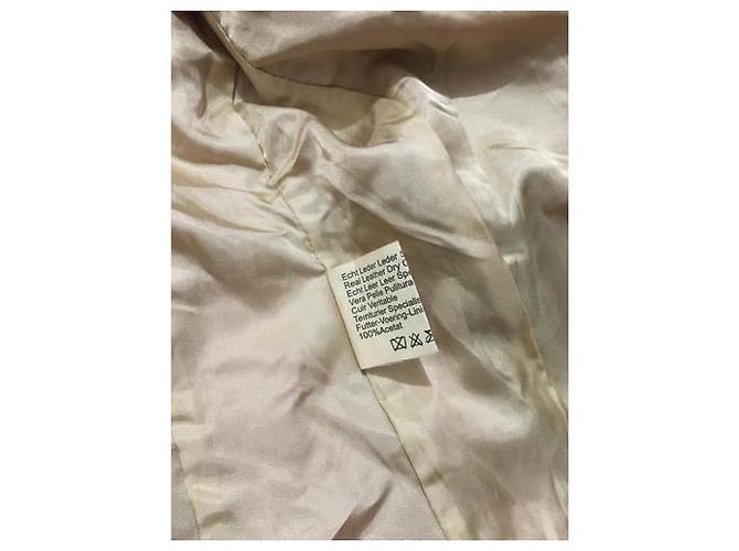 Zapa Lederjacke Dunkelrot Bordeaux - Ansicht 6