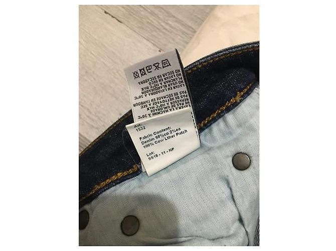Vaqueros R13 de denim azul marino XS - vista 3