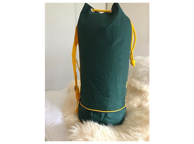 Mochila Rolex Verde y Amarilla de Lona Sintética Amarillo - vista 2