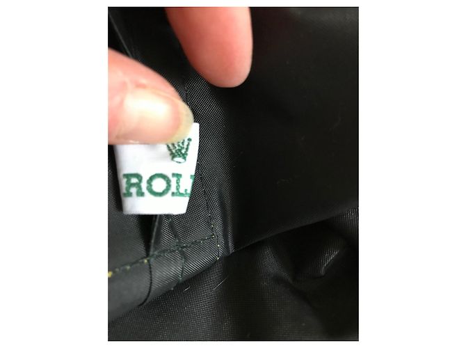 Mochila Rolex Verde y Amarilla de Lona Sintética Amarillo - vista 3