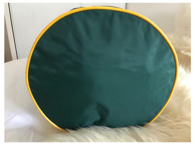 Mochila Rolex Verde y Amarilla de Lona Sintética Amarillo - vista 6